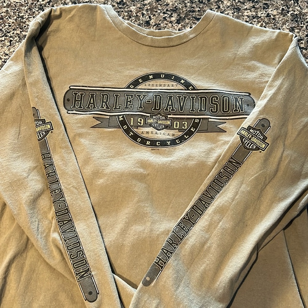 Harley Davidson long sleeve t-shirt